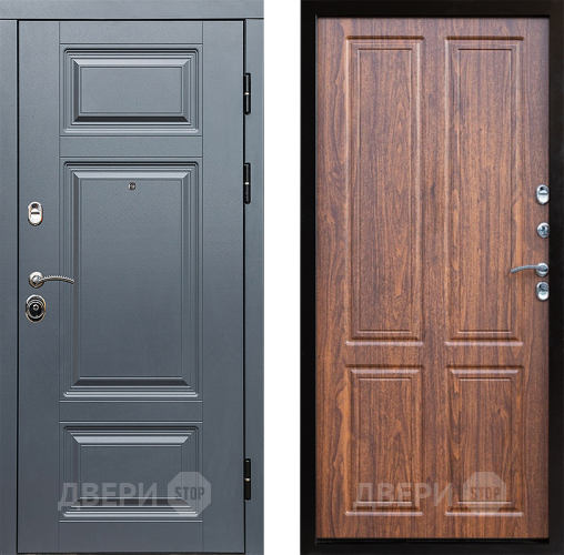 Входная металлическая Дверь Престиж Премиум Премиум Орех светлый в Электростали