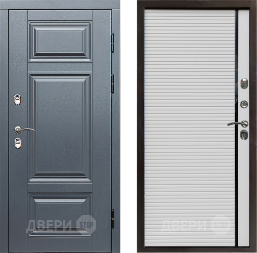 Дверь Престиж TERMO с терморазрывом Премиум Грэй Porte Белый в Электростали