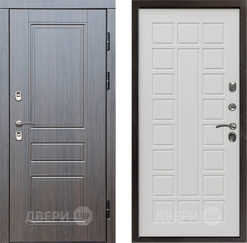 Входная металлическая Дверь Престиж TERMO с терморазрывом Классика Престиж Бежевый мат в Электростали