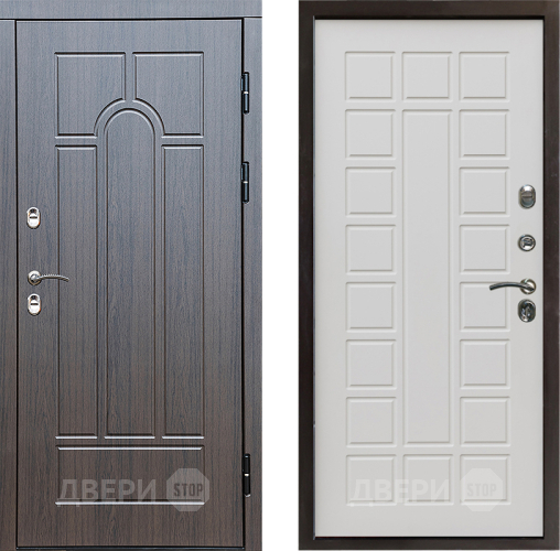 Входная металлическая Дверь Престиж TERMO с терморазрывом Арка Престиж Бежевый мат в Электростали