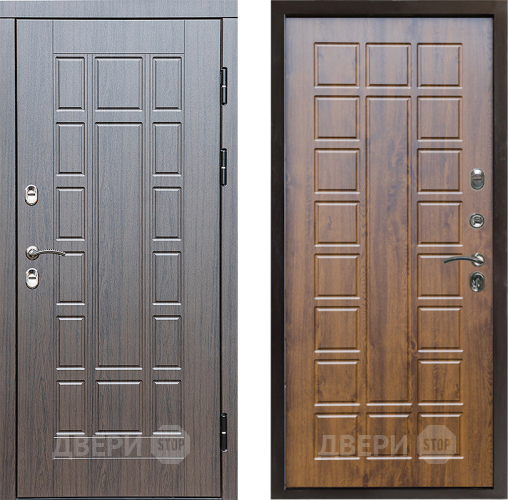 Входная металлическая Дверь Престиж TERMO с терморазрывом Престиж Престиж Дуб в Электростали