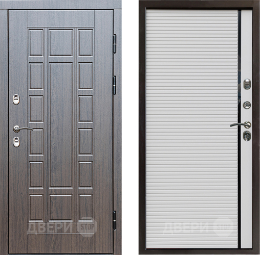 Входная металлическая Дверь Престиж TERMO с терморазрывом Престиж Porte Белый в Электростали