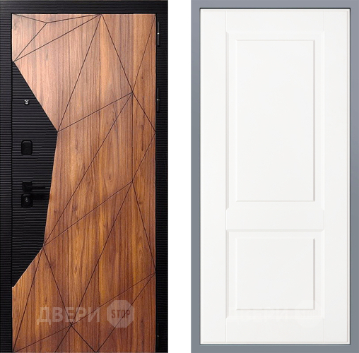 Дверь Заводские двери Морра Доррен Белый софт в Электростали