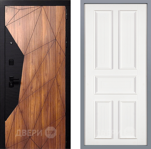 Дверь Заводские двери Морра Уругвай Белый софт в Электростали