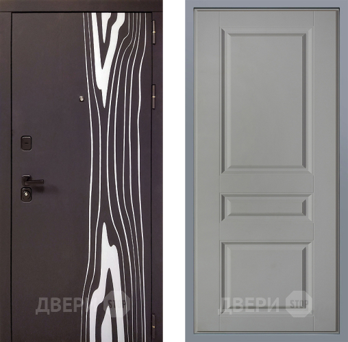 Дверь Заводские двери Леванте Стокгольм Грей софт в Электростали