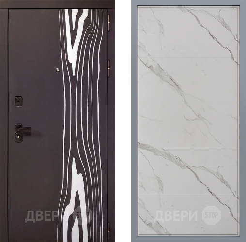 Дверь Заводские двери Леванте Тривия Мрамор белый в Электростали