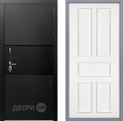 Дверь Заводские двери Тефлон Уругвай Белый софт в Электростали