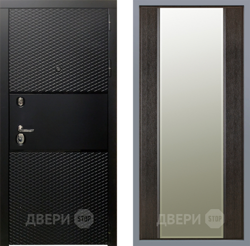 Дверь Заводские двери Тефлон Зеркало Макси Венге в Электростали