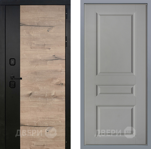 Дверь Заводские двери Ларте Стокгольм Грей софт в Электростали