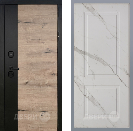 Дверь Заводские двери Ларте Доррен Мрамор белый в Электростали