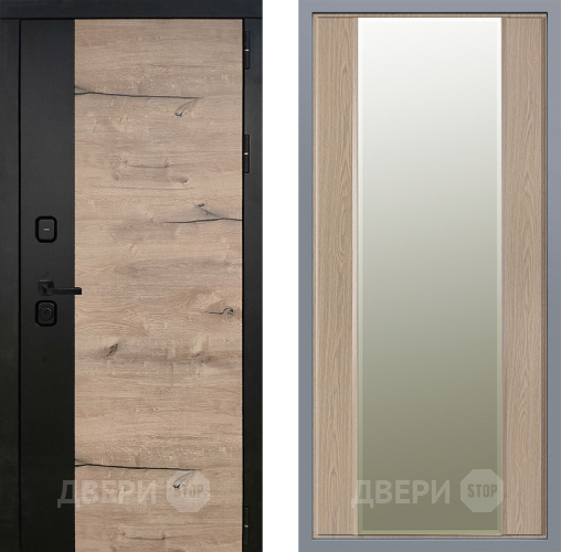 Дверь Заводские двери Ларте Зеркало Макси Беленый дуб в Электростали