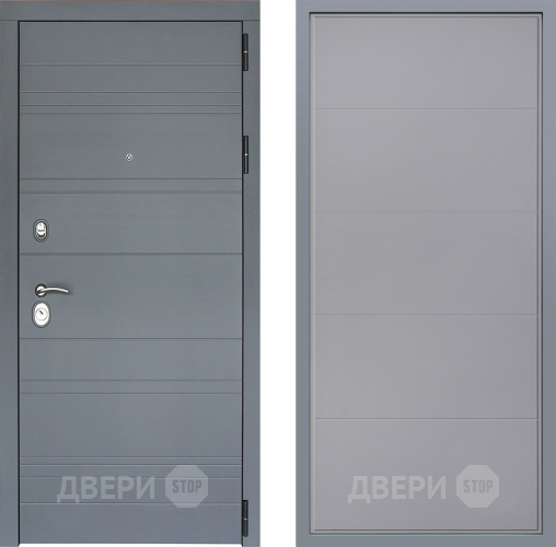 Дверь Заводские двери Лира Софт графит Тривия Грей софт в Электростали
