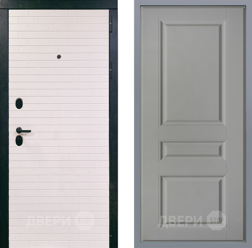 Дверь Заводские двери Сохо Стокгольм Грей софт в Электростали