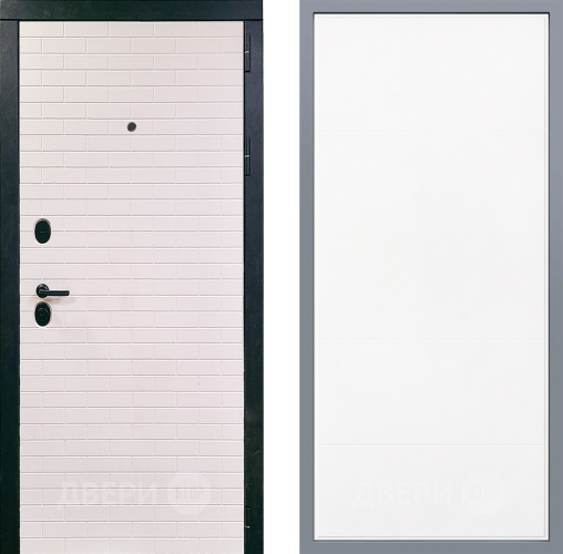 Дверь Заводские двери Сохо Тривия Белый софт в Электростали