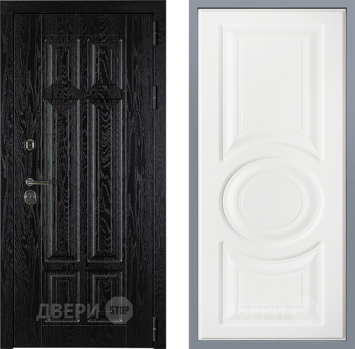 Дверь Заводские двери Мюнхен Неаполь Лофт белый в Электростали