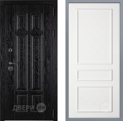 Дверь Заводские двери Мюнхен Урбино Белый софт в Электростали