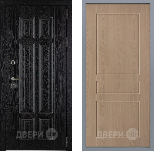 Дверь Заводские двери Мюнхен К-2 Беленый дуб в Электростали