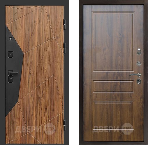 Входная металлическая Дверь Престиж Avangard Классика Дуб в Электростали