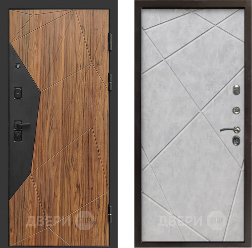 Дверь Престиж Avangard Лучи Бетон светлый в Электростали