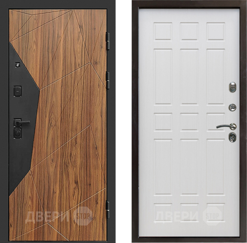Входная металлическая Дверь Престиж Avangard Спарта Лиственница белая в Электростали