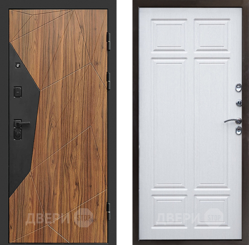 Входная металлическая Дверь Престиж Avangard Премиум Лиственница белая в Электростали
