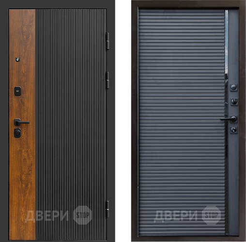 Входная металлическая Дверь Престиж Prestizh Porte Черный кварц в Электростали