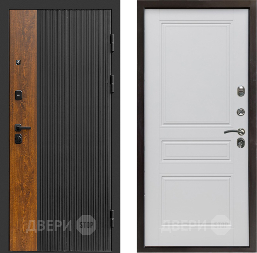 Входная металлическая Дверь Престиж Prestizh Классика Белый матовый в Электростали