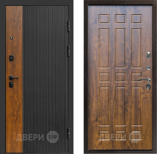 Входная металлическая Дверь Престиж Prestizh Спарта Дуб в Электростали