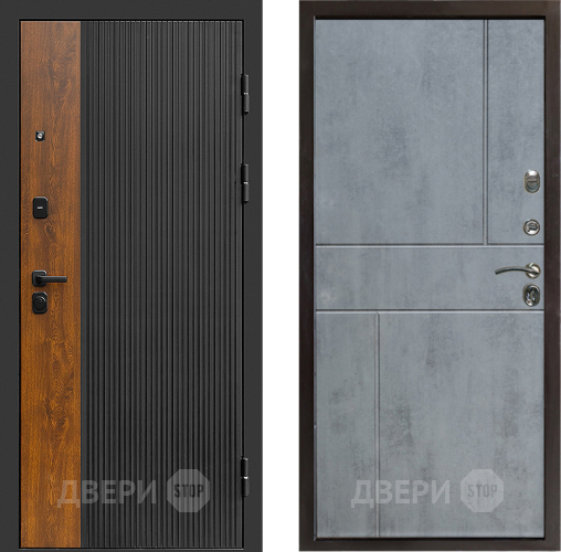 Дверь Престиж Prestizh Горизонт Бетон темный в Электростали