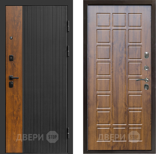 Входная металлическая Дверь Престиж Prestizh Престиж Дуб в Электростали