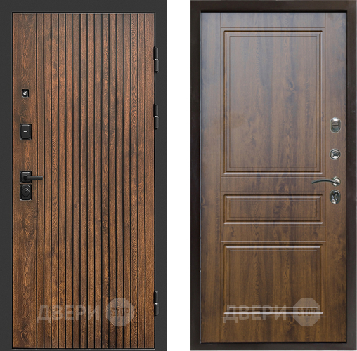 Входная металлическая Дверь Престиж Tvist Классика Дуб в Электростали