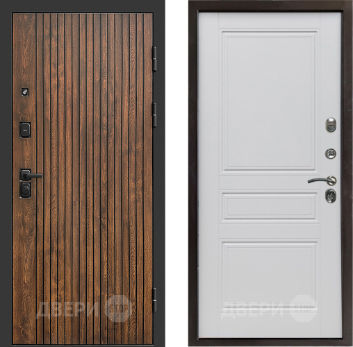 Входная металлическая Дверь Престиж Tvist Классика Белый матовый в Электростали