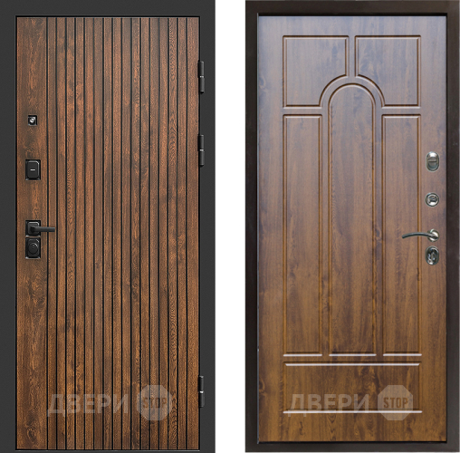 Входная металлическая Дверь Престиж Tvist Арка Дуб в Электростали