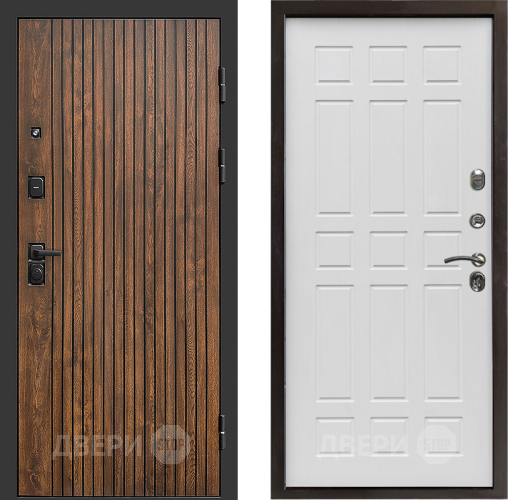 Входная металлическая Дверь Престиж Tvist Спарта Белое дерево в Электростали