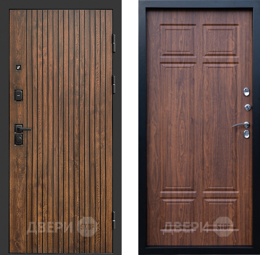 Входная металлическая Дверь Престиж Tvist Премиум Орех темный в Электростали