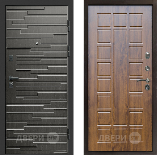 Входная металлическая Дверь Престиж Rivera Престиж Дуб в Электростали
