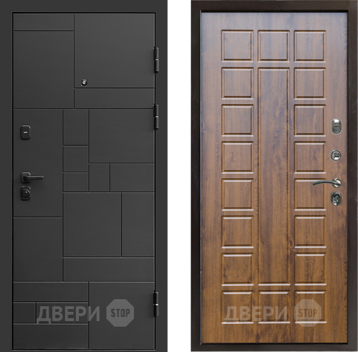 Входная металлическая Дверь Престиж Kvadro Престиж Дуб в Электростали