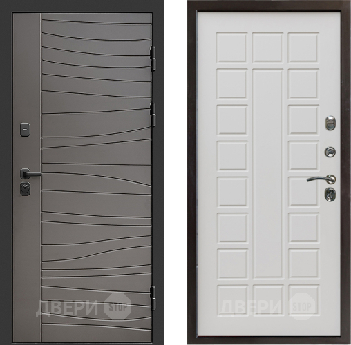 Входная металлическая Дверь Престиж Siciliya Престиж Бежевый мат в Электростали