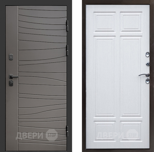 Входная металлическая Дверь Престиж Siciliya Премиум Лиственница белая в Электростали