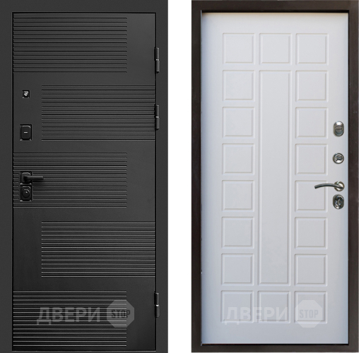 Входная металлическая Дверь Престиж Favorit Престиж Белое дерево в Электростали