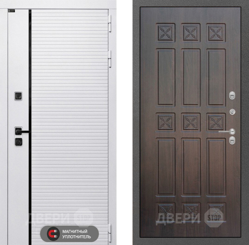 Входная металлическая Дверь Лабиринт (LABIRINT) Royal 16 VINORIT Алмон 28 в Электростали