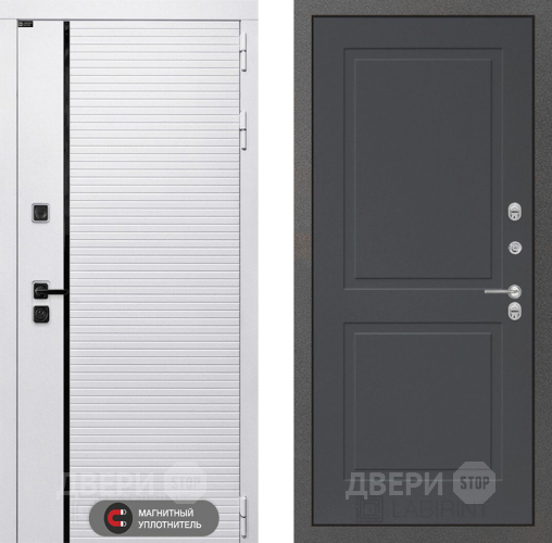 Дверь Лабиринт (LABIRINT) Royal 11 Графит софт в Электростали