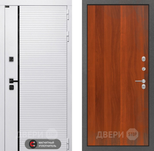 Входная металлическая Дверь Лабиринт (LABIRINT) Royal 05 Итальянский орех в Электростали