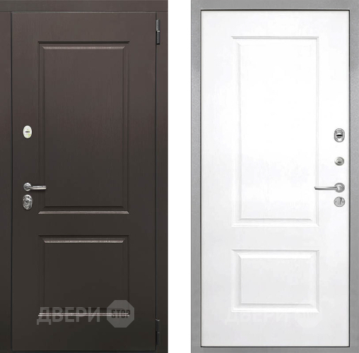 Входная металлическая Дверь Интекрон (INTECRON) Кампо Альба Роял Вуд белый в Электростали