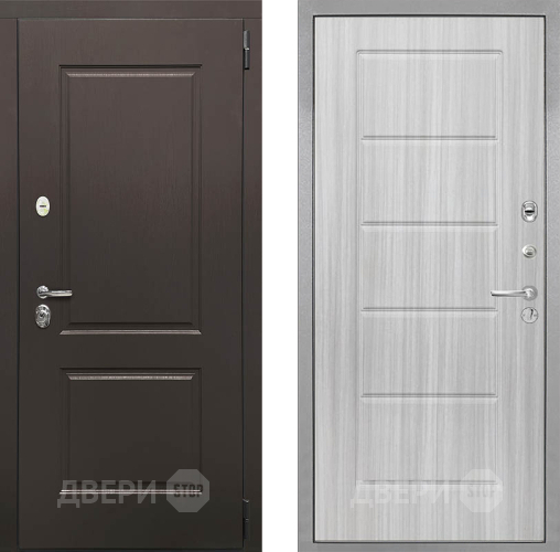 Входная металлическая Дверь Интекрон (INTECRON) Кампо ФЛ-39 Сандал белый в Электростали