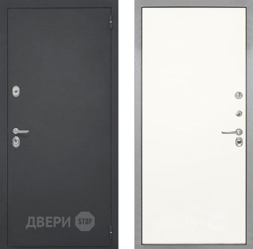 Входная металлическая Дверь Интекрон (INTECRON) Гектор Гладкая Слоновая кость в Электростали