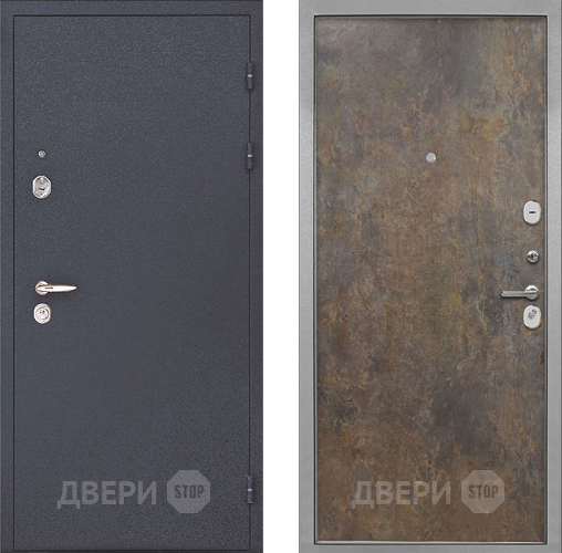 Входная металлическая Дверь Интекрон (INTECRON) Колизей Гладкая Гранж в Электростали