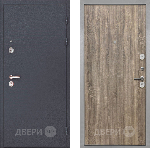 Входная металлическая Дверь Интекрон (INTECRON) Колизей Гладкая Дуб турин в Электростали