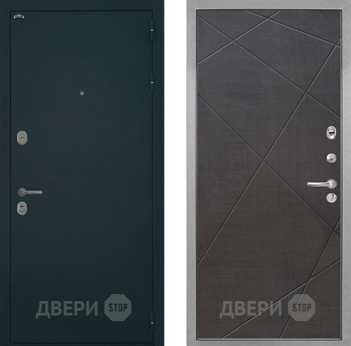 Входная металлическая Дверь Интекрон (INTECRON) Греция Лучи-М Венге распил кофе в Электростали