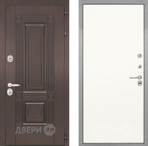 Входная металлическая Дверь Интекрон (INTECRON) Италия Гладкая Слоновая кость в Электростали
